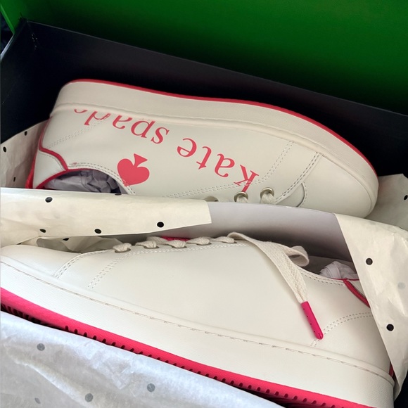 Kate Spade Nikki Deboss Print Action Sneakers (8) - NIB - Picture 5 of 7